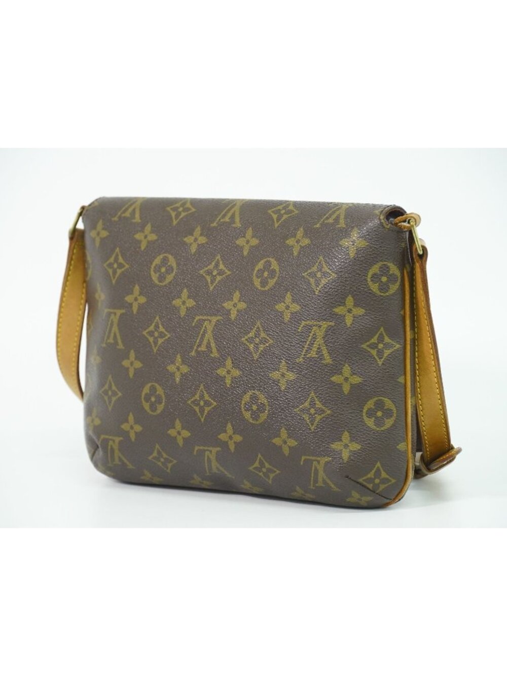 Louis Vuitton LV Musette Tango Short Monogram Shoulder Bag Brown - Picture 2 of 9